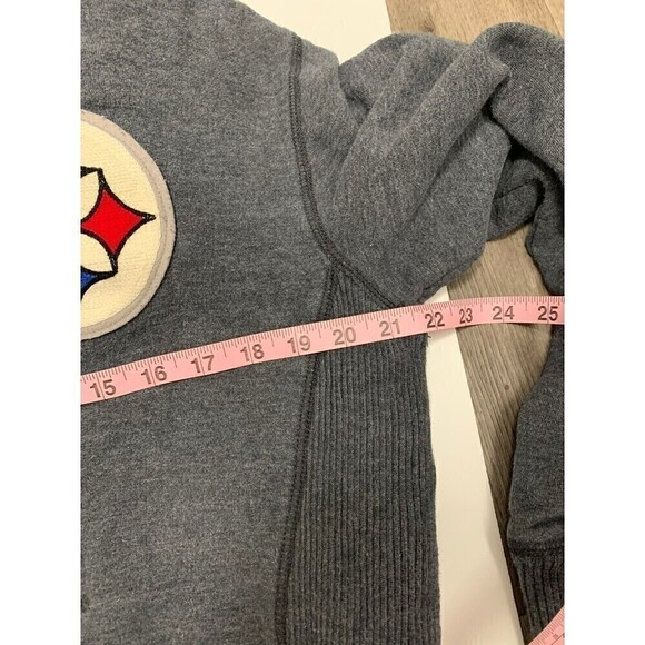 Nfl‎ Throwback Steelers Sweatshirt Size Large - Picture 5 of 6
